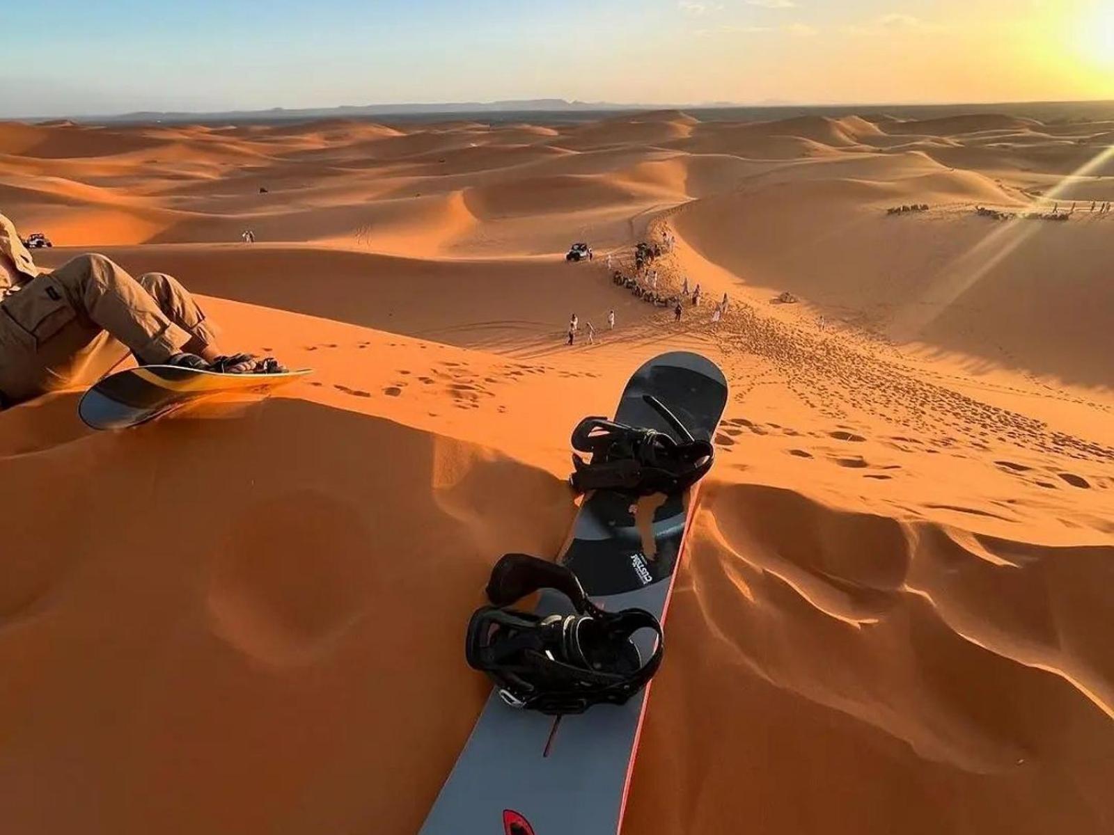Готель Sahara Family Luxury Camp Мерзуга Екстер'єр фото