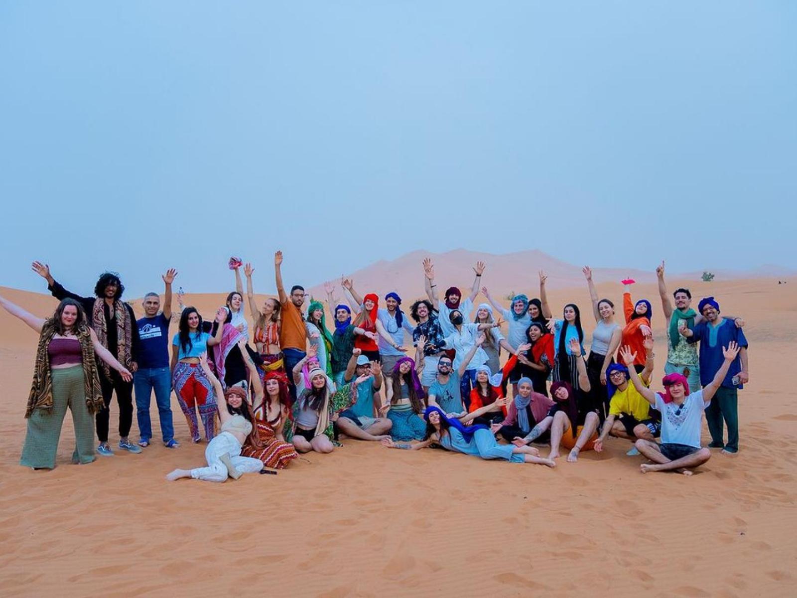 Готель Sahara Family Luxury Camp Мерзуга Екстер'єр фото
